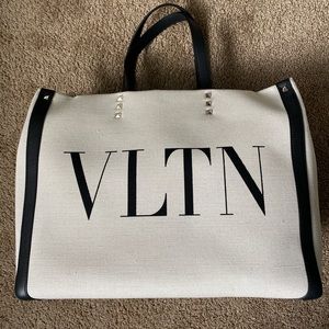 VLTN Canvas Tote